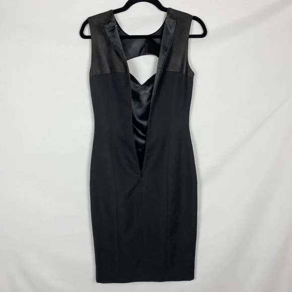 Jay Godfrey Black Chest Cutout Dress - Picture 9 of 10